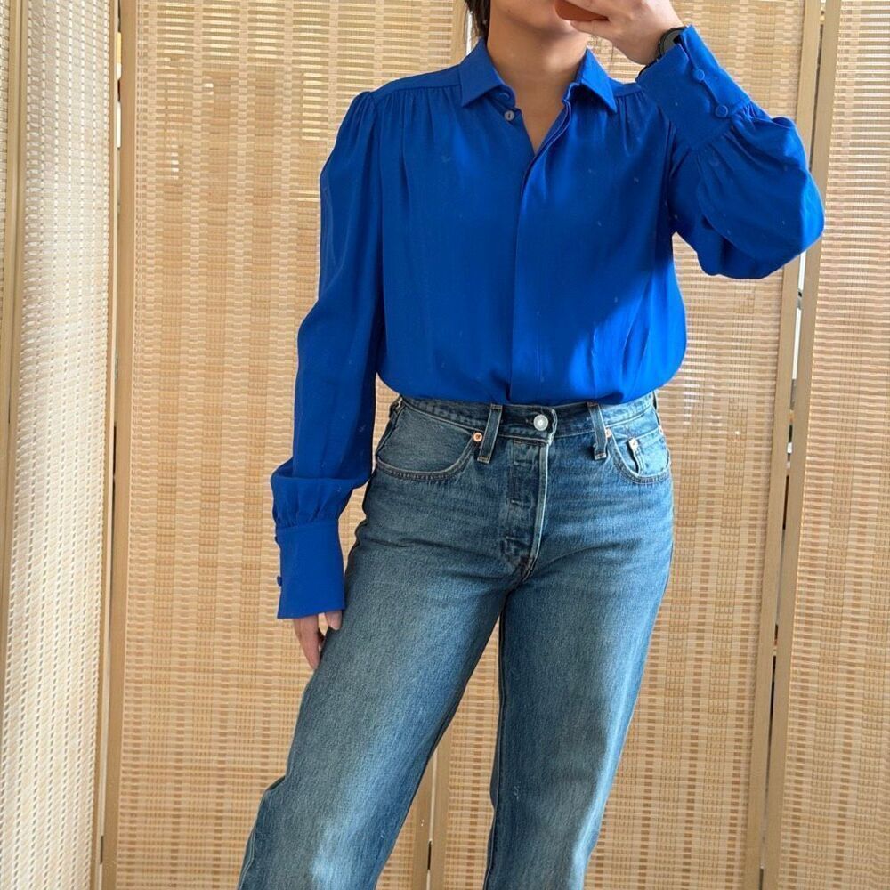 Another tomorrow gathered blouse - Picture 8 of 8